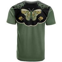 Retro Butterfly T Shirt Western Yoke Style - Wonder Print Shop