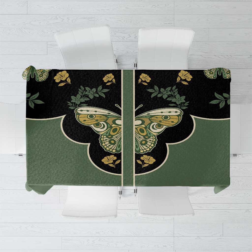 Retro Butterfly Tablecloth Western Yoke Style - Wonder Print Shop