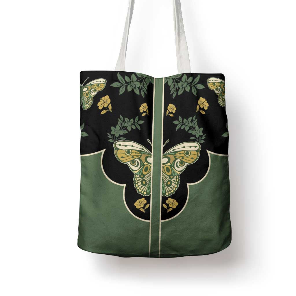 Retro Butterfly Tote Bag Western Yoke Style - Wonder Print Shop