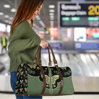 Retro Butterfly Travel Bag Western Yoke Style - Wonder Print Shop