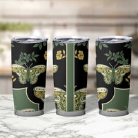 Retro Butterfly Tumbler Cup Western Yoke Style - Wonder Print Shop