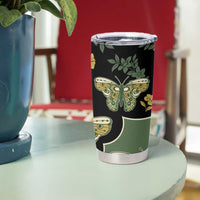 Retro Butterfly Tumbler Cup Western Yoke Style - Wonder Print Shop