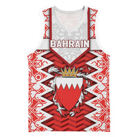 Personalized Bahrain Basketball Jersey Royal Coat Of Arms And Map Islamic Pattern