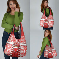 Bahrain Grocery Bag Royal Coat Of Arms And Map Islamic Pattern