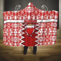 Bahrain Hooded Blanket Royal Coat Of Arms And Map Islamic Pattern