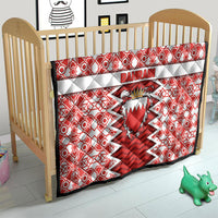 Bahrain Quilt Royal Coat Of Arms And Map Islamic Pattern