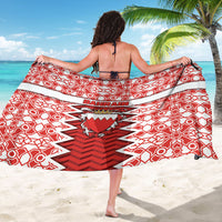 Bahrain Sarong Royal Coat Of Arms And Map Islamic Pattern