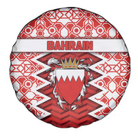 Bahrain Spare Tire Cover Royal Coat Of Arms And Map Islamic Pattern