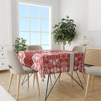 Bahrain Tablecloth Royal Coat Of Arms And Map Islamic Pattern