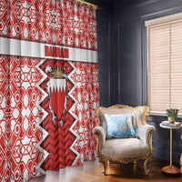 Bahrain Window Curtain Royal Coat Of Arms And Map Islamic Pattern