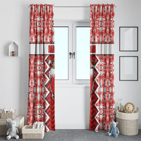 Bahrain Window Curtain Royal Coat Of Arms And Map Islamic Pattern