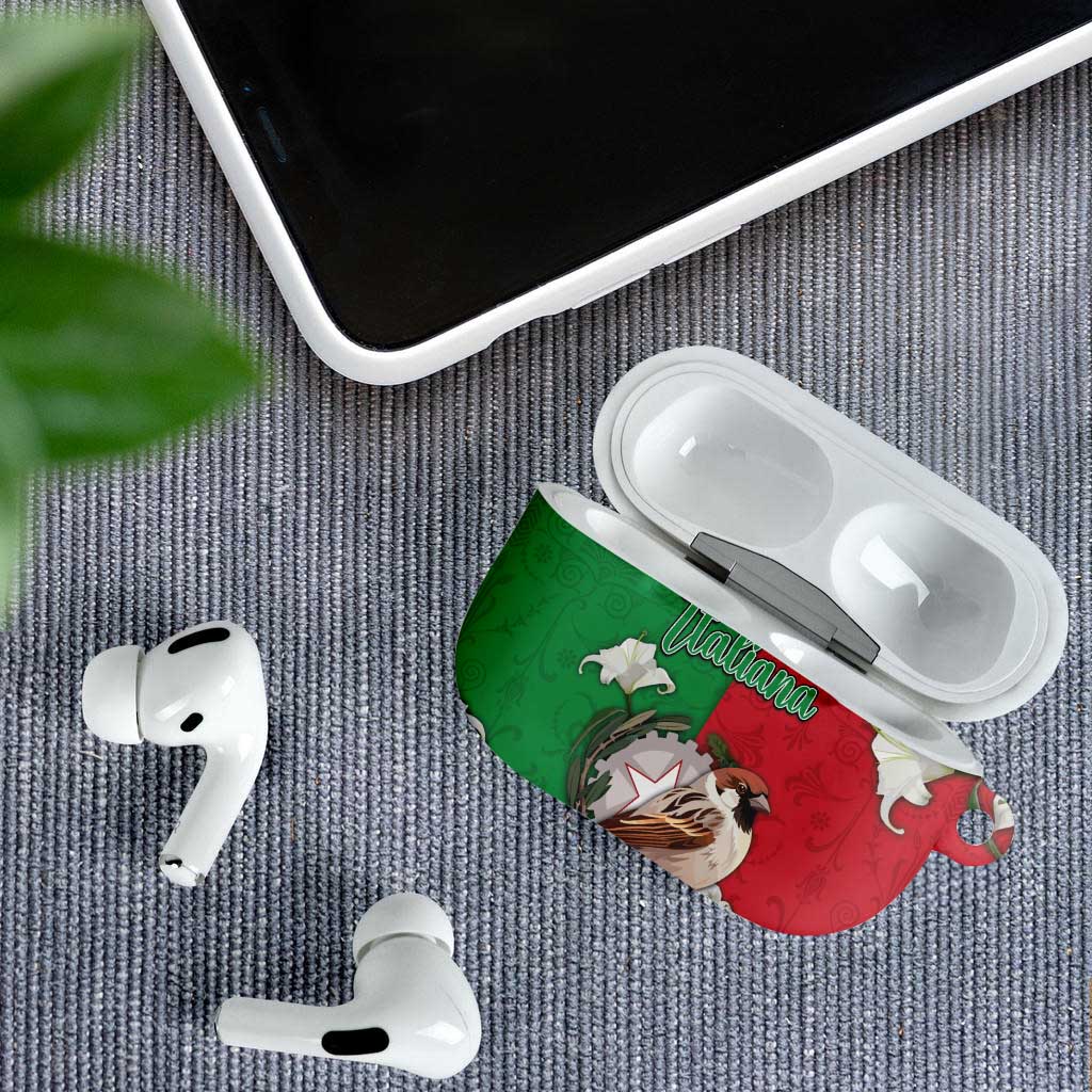 Italy AirPods Case Sparrow With Symbol Italiana - Wonder Print Shop