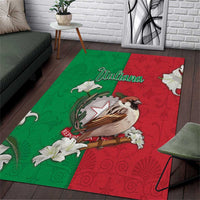 Italy Area Rug Sparrow With Symbol Italiana - Wonder Print Shop