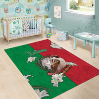 Italy Area Rug Sparrow With Symbol Italiana - Wonder Print Shop