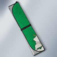 Italy Auto Sun Shade Sparrow With Symbol Italiana - Wonder Print Shop