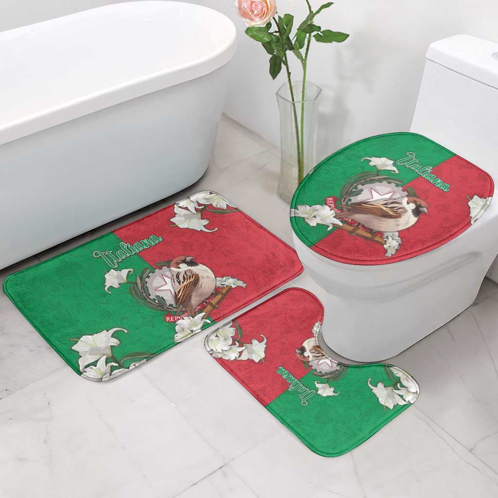 Italy Bathroom Set Sparrow With Symbol Italiana - Wonder Print Shop