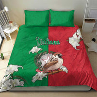 Italy Bedding Set Sparrow With Symbol Italiana - Wonder Print Shop