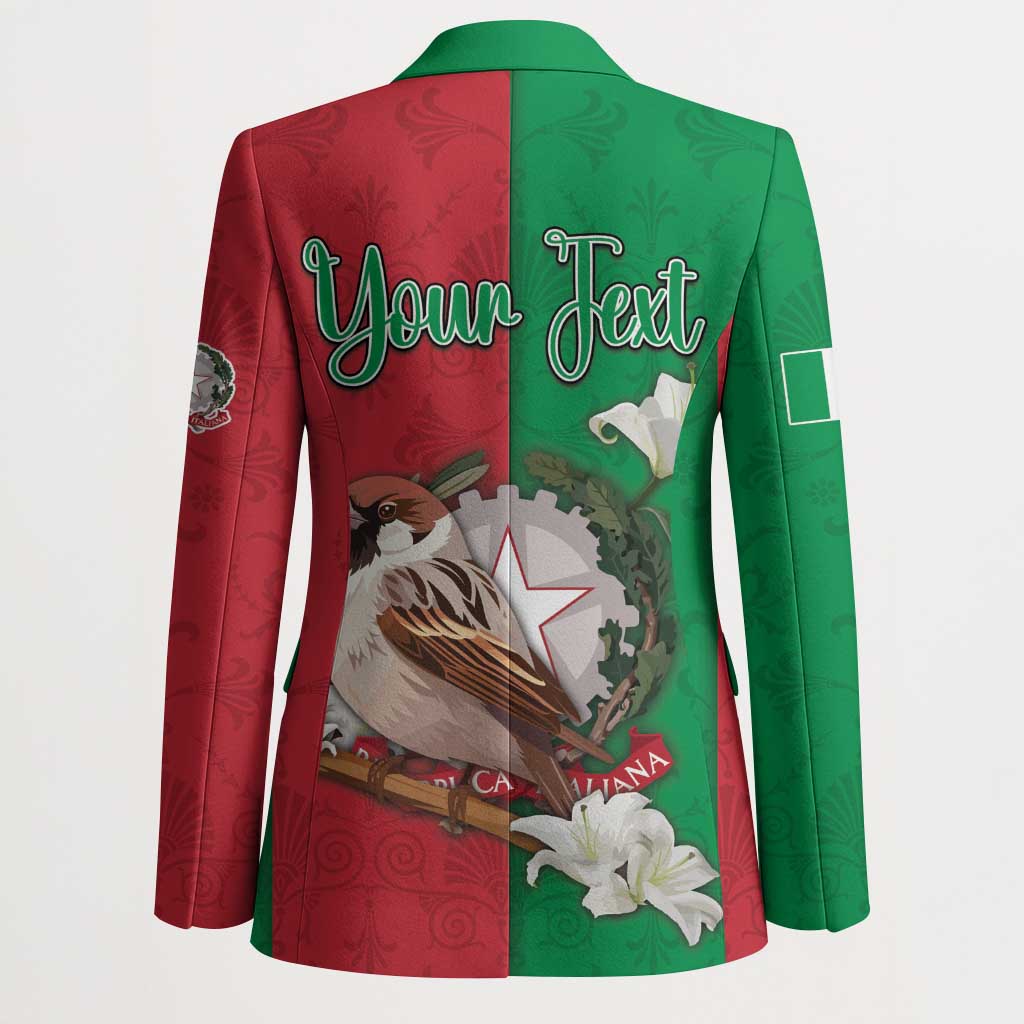 Personalized Italy Blazer Sparrow With Symbol Italiana - Wonder Print Shop