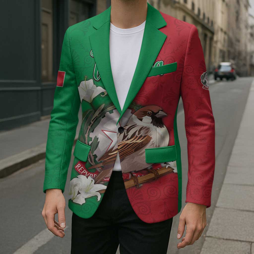 Personalized Italy Blazer Sparrow With Symbol Italiana - Wonder Print Shop