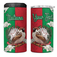 Personalized Italy 4 in 1 Can Cooler Tumbler Sparrow With Symbol Italiana - Wonder Print Shop