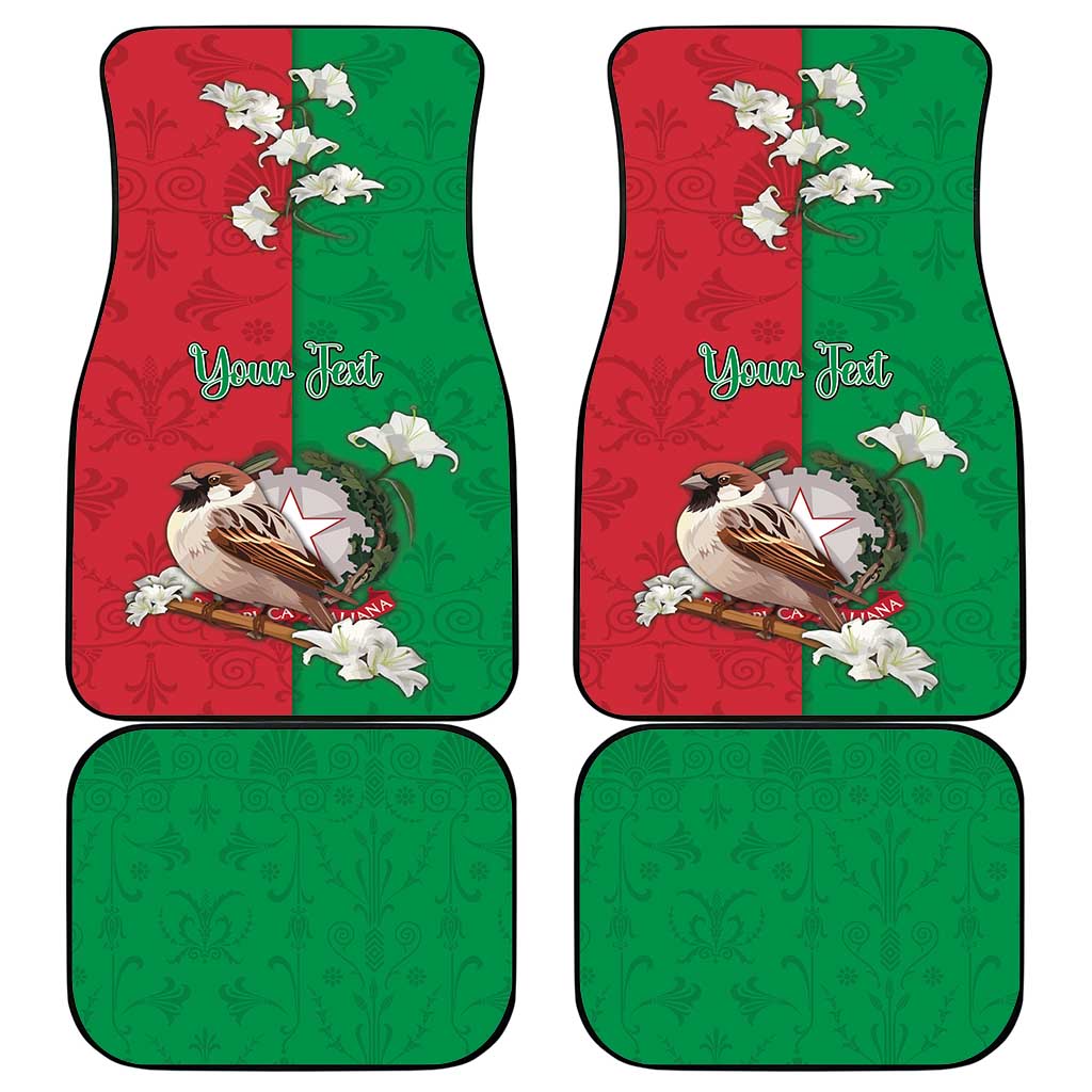 Italy Car Mats Sparrow With Symbol Italiana - Wonder Print Shop