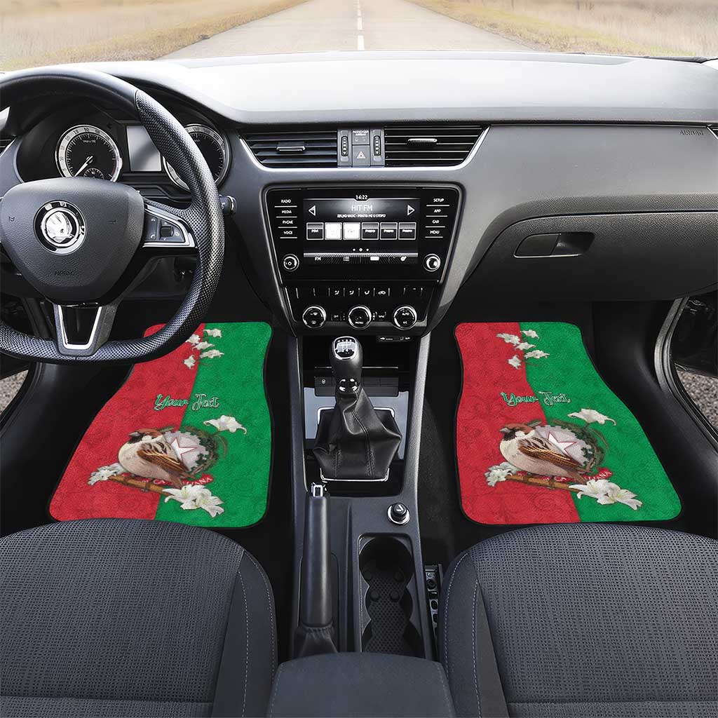 Italy Car Mats Sparrow With Symbol Italiana - Wonder Print Shop