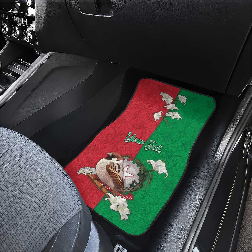 Italy Car Mats Sparrow With Symbol Italiana - Wonder Print Shop