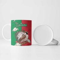 Personalized Italy Ceramic Mug Sparrow With Symbol Italiana - Wonder Print Shop