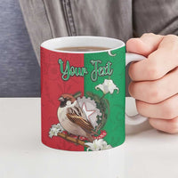 Personalized Italy Ceramic Mug Sparrow With Symbol Italiana - Wonder Print Shop