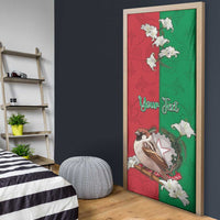 Italy Door Cover Sparrow With Symbol Italiana - Wonder Print Shop