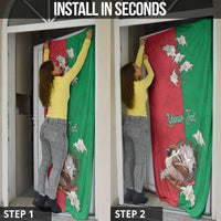 Italy Door Cover Sparrow With Symbol Italiana - Wonder Print Shop