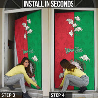 Italy Door Cover Sparrow With Symbol Italiana - Wonder Print Shop