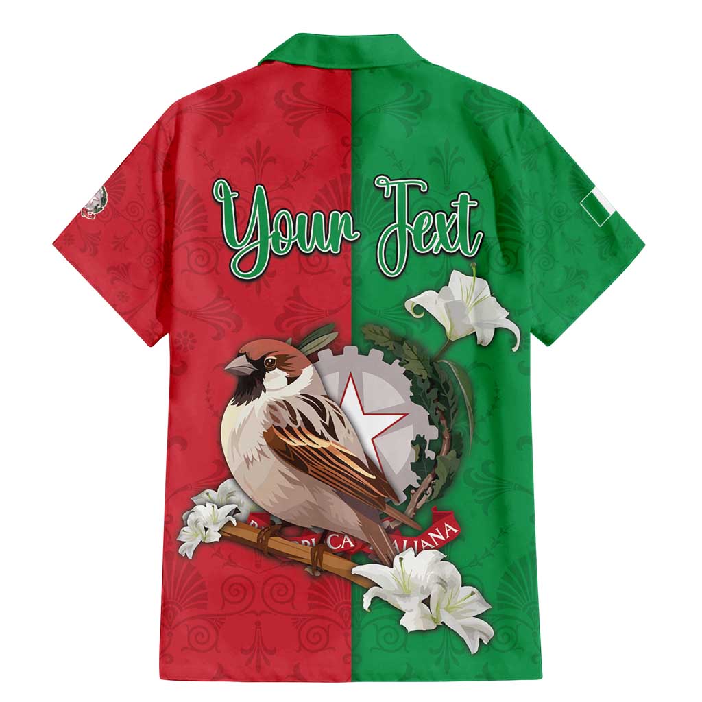 Personalized Italy Family Matching Mermaid Dress and Hawaiian Shirt Sparrow With Symbol Italiana - Wonder Print Shop