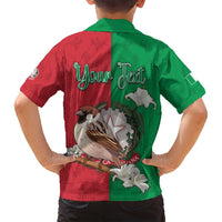 Personalized Italy Family Matching Off Shoulder Short Dress and Hawaiian Shirt Sparrow With Symbol Italiana - Wonder Print Shop