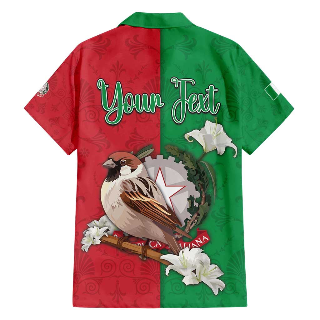 Personalized Italy Family Matching Puletasi and Hawaiian Shirt Sparrow With Symbol Italiana - Wonder Print Shop