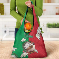 Italy Grocery Bag Sparrow With Symbol Italiana - Wonder Print Shop