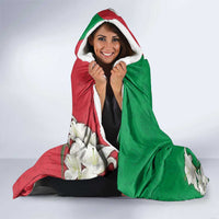 Italy Hooded Blanket Sparrow With Symbol Italiana - Wonder Print Shop