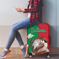 Italy Luggage Cover Sparrow With Symbol Italiana - Wonder Print Shop