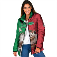 Personalized Italy Padded Jacket Sparrow With Symbol Italiana - Wonder Print Shop