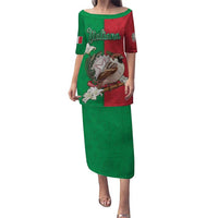 Personalized Italy Puletasi Sparrow With Symbol Italiana - Wonder Print Shop