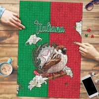 Italy Puzzle Sparrow With Symbol Italiana - Wonder Print Shop