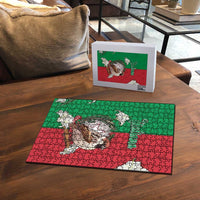 Italy Puzzle Sparrow With Symbol Italiana - Wonder Print Shop