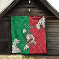 Italy Quilt Sparrow With Symbol Italiana - Wonder Print Shop