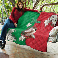 Italy Quilt Sparrow With Symbol Italiana - Wonder Print Shop