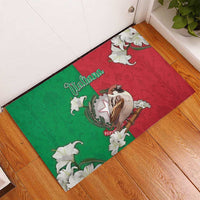 Italy Rubber Doormat Sparrow With Symbol Italiana - Wonder Print Shop