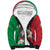 Personalized Italy Sherpa Hoodie Sparrow With Symbol Italiana - Wonder Print Shop