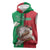 Personalized Italy Sleeveless Hoodie Sparrow With Symbol Italiana - Wonder Print Shop