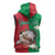 Personalized Italy Sleeveless Hoodie Sparrow With Symbol Italiana - Wonder Print Shop