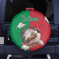 Italy Spare Tire Cover Sparrow With Symbol Italiana - Wonder Print Shop