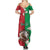 Personalized Italy Summer Maxi Dress Sparrow With Symbol Italiana - Wonder Print Shop